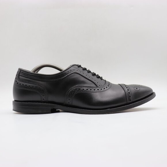 Allen Edmonds Strand Men\'s 11 D Leather Dress Shoes Cap Toe Oxford Black USA main image 8